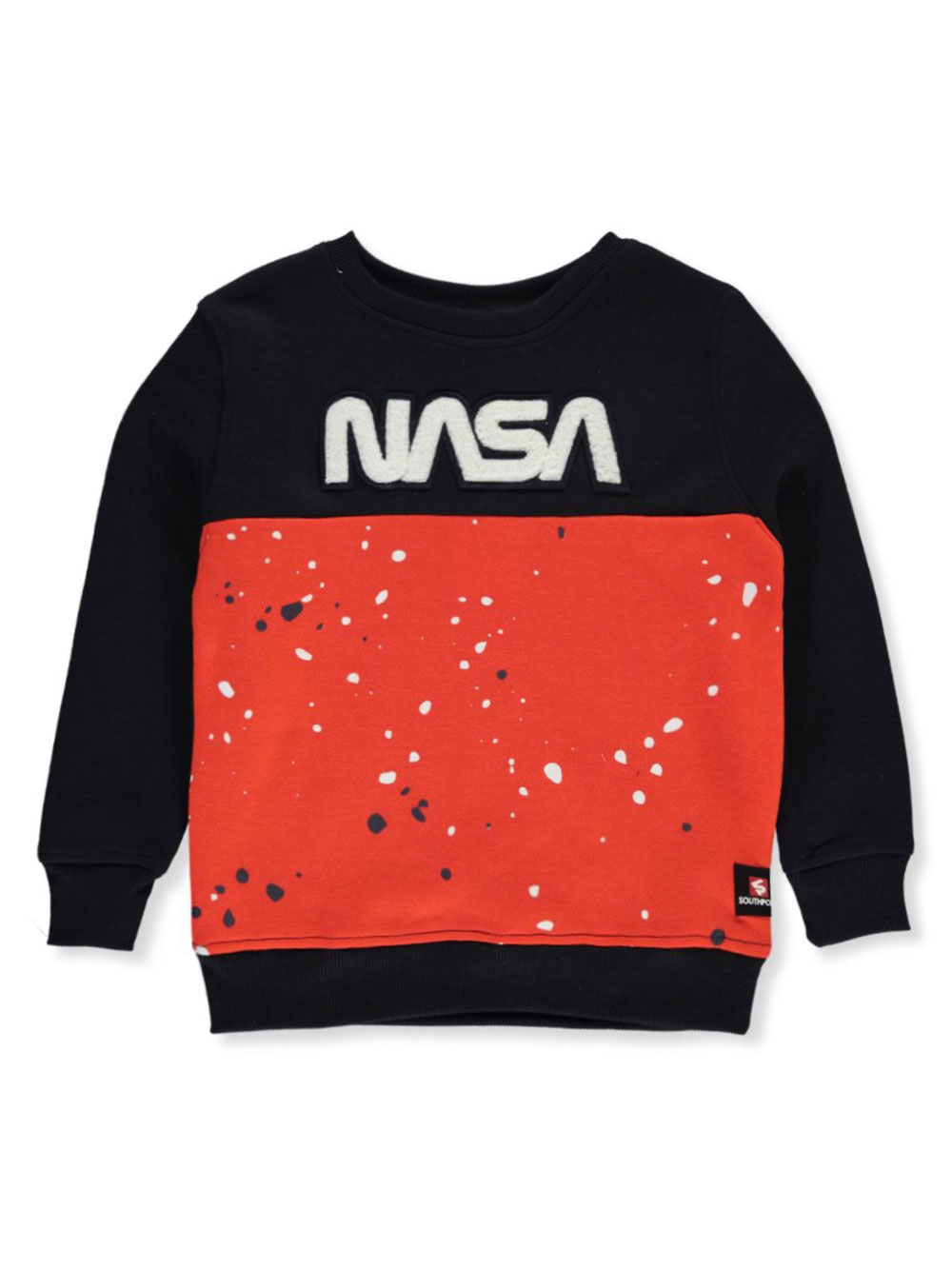nasa sweatshirt orange