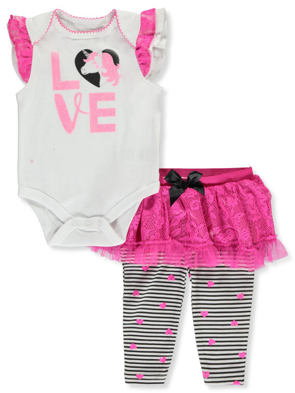 baby girl shorts and tights set