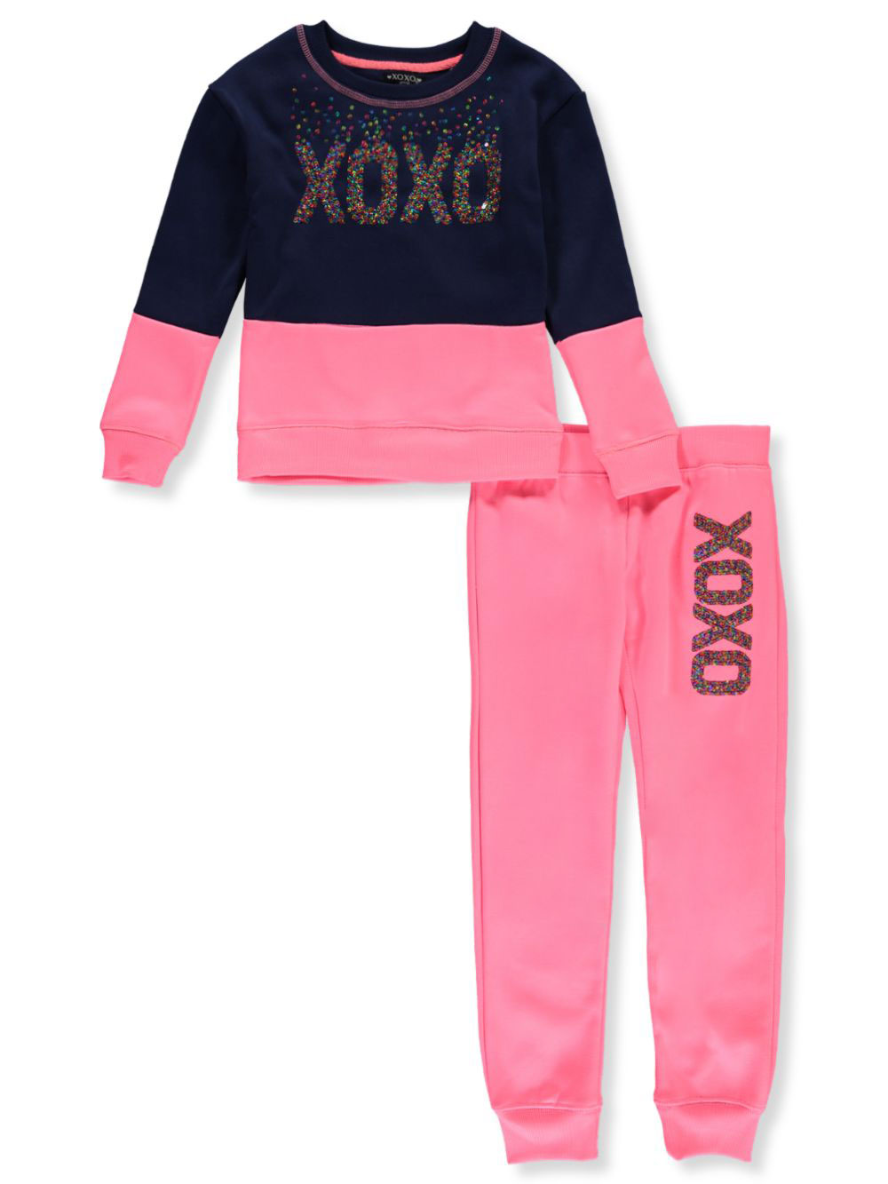 Tee /& Joggger Set XOXO Girls Toddler Hoodie