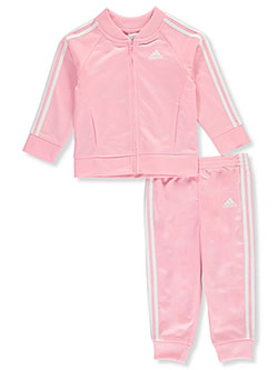 adidas sweatsuit pink