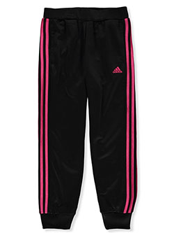 Girls' Joggers by Adidas in Black/pink