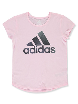 Girls' T-Shirt by Adidas in Medium pink