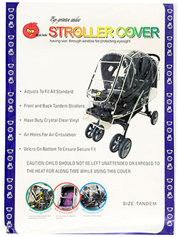 hippo collection stroller cover