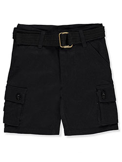 Little Boys' Toddler Cargo Shorts by Quad Seven in Red