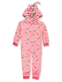 CHILI PEPPERS Girls Character Hooded 1-Piece Pajamas