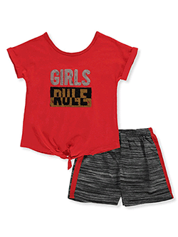 Pro Athlete Boys Dribble 2-Piece Shorts Set Outfit