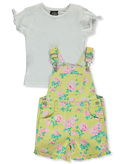 yellow shortalls