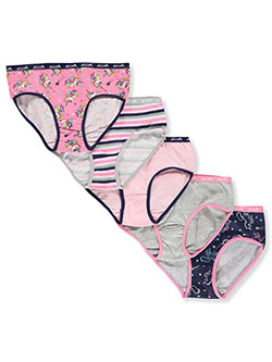 Girls' 5-Pack Bikini Panties by Delia's Girl in Pink/multi