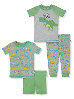 4-Piece Mix-And-Match Dinosaurs Pajamas Set by Duck Duck Goose in Multi