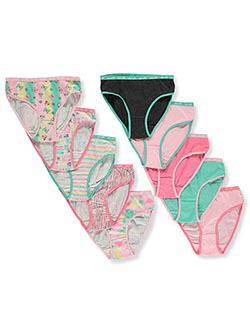 10-Pack Bikini Briefs by Delia's Girl in Pink/multi