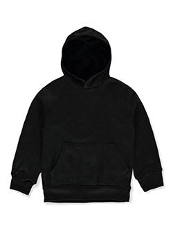 Boys' Classic Pullover Hoodie by Quad Seven in black, charcoal, gray and navy blue