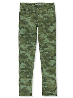 Girls' Twill Camo Pants by Real Love in Camo, Girls Fashion