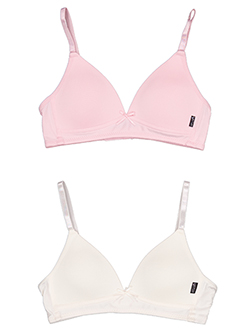 Girls' Wireless Bra Set 32A Two-Pack