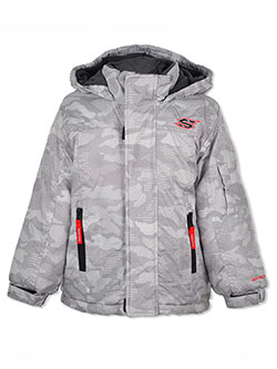 skechers jacket kids green