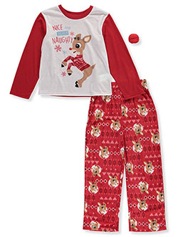 2-Piece Pajamas with Nose by Rudolph the Red-Nosed Reindeer in Multi