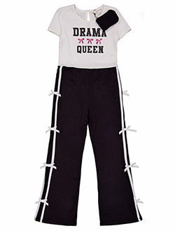 Self Esteem Girls' Drama Queen 2-Piece Jumper and Bag Set