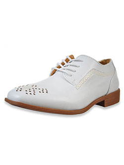 Boys' Dress Shoes by Jodano Collection in White