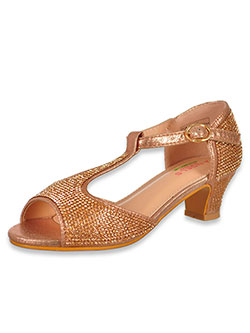 Girls' Pumps by Angels in rose and white - $14.99