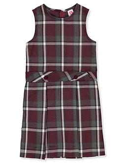 Cookies Big Girls Slit Neck Jumper with Kick Pleats