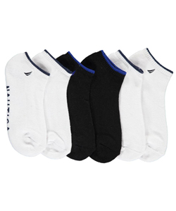 Boys' "Color Logo" 3-Pack Ankle Socks by Nautica in Colors may vary