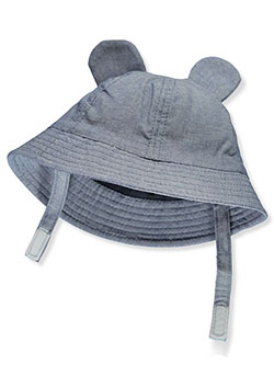 Chambray Panda Ears Bucket Sun Hat by Astor Accessories in Chambray