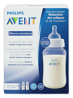2-Pack Classic Medium Flow Bottles by Avent