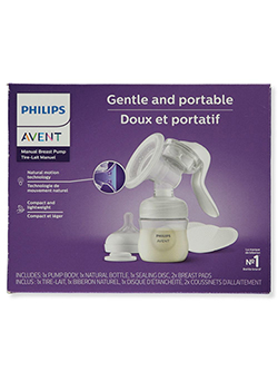 Manual Breast Pump by Avent in White