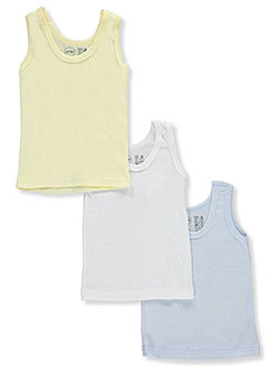 333511 Baby Jay 100/% Cotton White Sleeveless Shirt Tank Top Infant Toddler