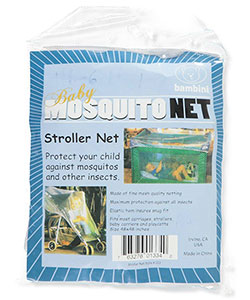 Stroller Net by Bambini in White - Nets & Shields