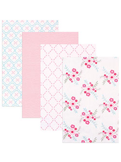 4-Pack Receiving Blankets by Luvable Friends in Pink, Infants