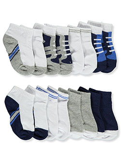 Athletic 8-Pack Ankle Socks by Luvable Friends in Multi