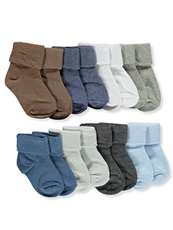 Baby Boys' 8-Pack Foldover Socks by Luvable Friends in Multi, Infants