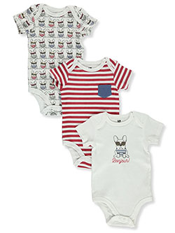 Baby Boys' 3-Pack Bodysuits by Hudson Baby in Multi - $16.00
