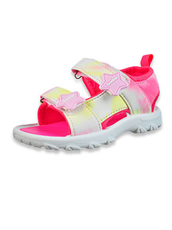 girls tie dye sandals