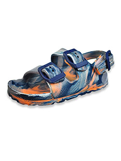 First Steps By Stepping Stones Boys' Swirl Sandals by Stepping Stones in Multi