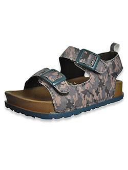 Baby Boys' Camo Block Sandals by First Steps in Olive