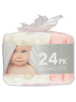 24-Pack Washcloths by Bon Bebe in Multi, Infants