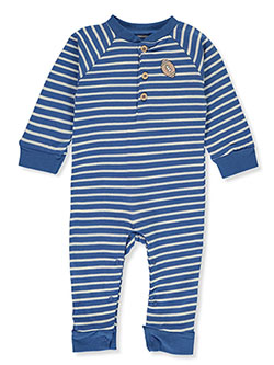 Boys' Striped Coveralls by Rene Rofe in Yellow, Infants
