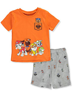 PAW PATROL Boys Trio 3-Piece Shorts Set Outfit