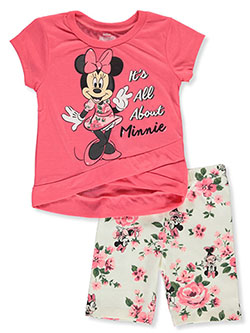All About Minnie 2-Piece Shorts Set Outfit by Disney Minnie Mouse in Multi