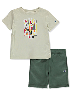 Champion Boys' 2-Piece Shorts Set Outfit