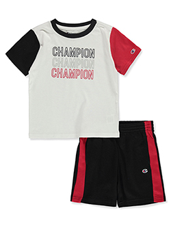 Champion Boys' 2-Piece Shorts Set Outfit