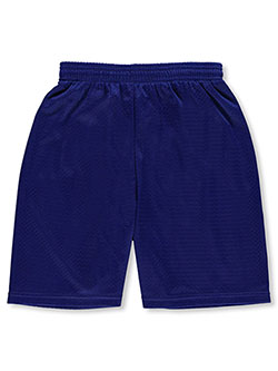 girls navy blue athletic shorts