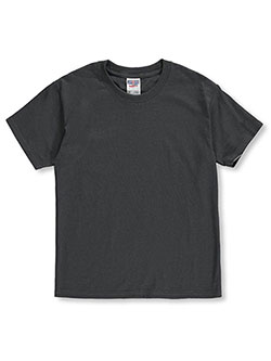 Dri-Power T-Shirt by Jerzees in Charcoal gray, Sizes 8-20