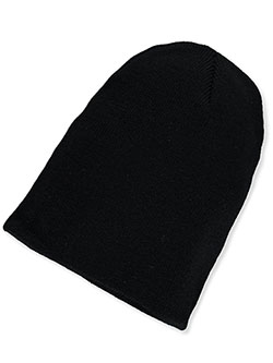 Adult Size Knit Beanie by Yupoong in Black - $8.00
