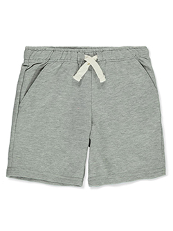 Boys' French Terry Shorts by Briara in black, charcoal, olive and more