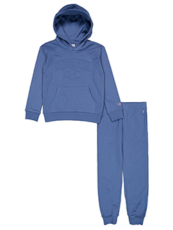 Champion Boys' Embossed Pull-On Hoodie and Jogger Set