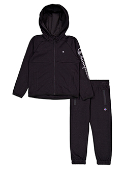 Champion Boys' Zip Up Hoodie and Jogger Pants Set