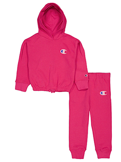 Champion Girls' Logo Hoodie and Joggers Set