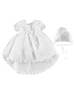 Baby Girls' "Angelic" Christening Outfit by Chic Baby in White